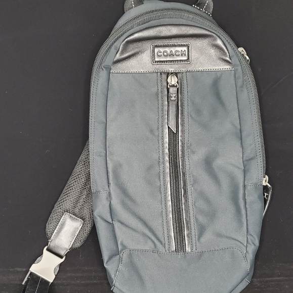 SOLD Coach Varick Shoulder Sling Backpack - Picture 1 of 6